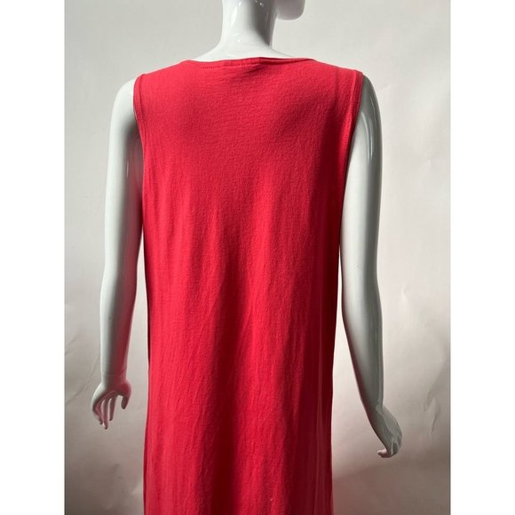 Fine Line Womens Shift Dress Jacket Set Multicolor Fish Embroidered Cotton M - Picture 6 of 12